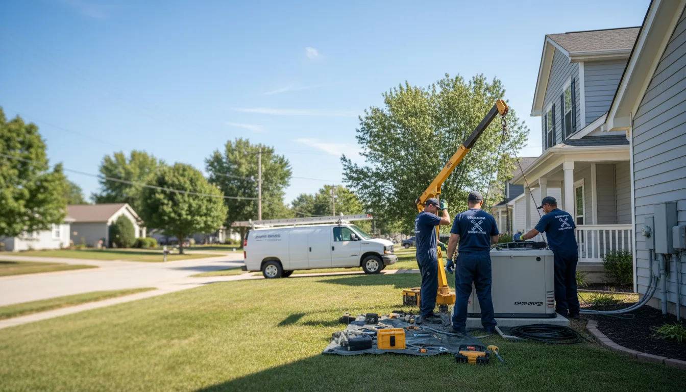 Generator Installation in Ridott, IL near me